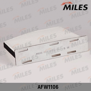 Filtre, air de l'habitacle MILES AFW1106