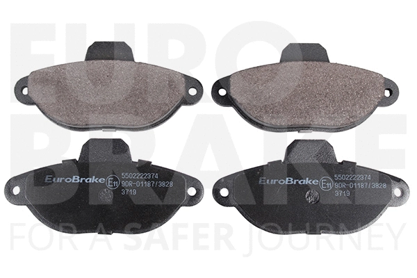 Kit de plaquettes de frein, frein à disque EUROBRAKE 5502222374