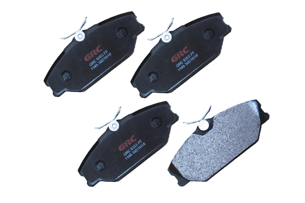 Kit de plaquettes de frein, frein à disque GRC - Ultra Brakes GMD1145