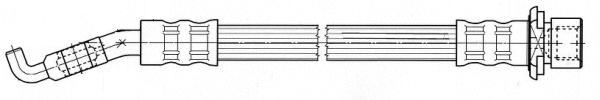 Flexible de frein CEF 512342