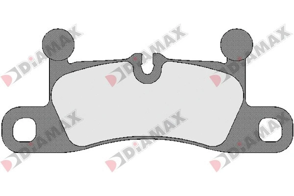 Kit de plaquettes de frein, frein à disque DIAMAX N09610