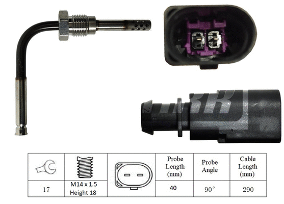 Capteur, température des gaz LEMARK LXT149