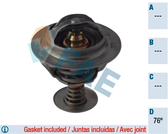 Thermostat, liquide de refroidissement FAE 5345976