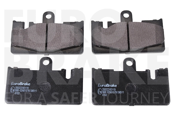 Kit de plaquettes de frein, frein à disque EUROBRAKE 55022245119
