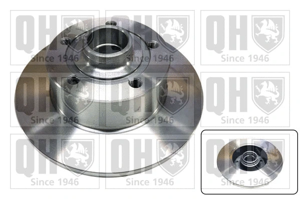 Disque de frein QUINTON HAZELL BDC4552