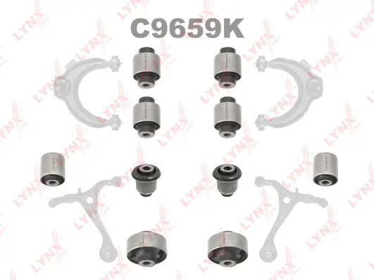 Suspension, bras de liaison LYNXAUTO C9659K