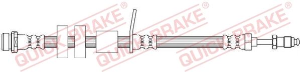 Flexible de frein QUICK BRAKE 32.702