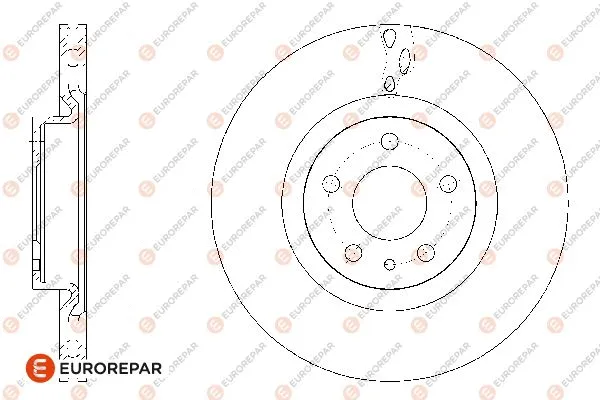 Disque de frein EUROREPAR 1667850580