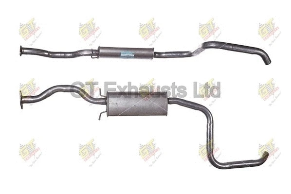 Silencieux central GT Exhausts GFE576