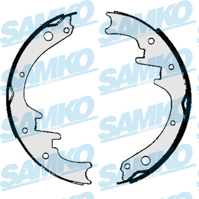 Jeu de mâchoires de frein SAMKO 86010