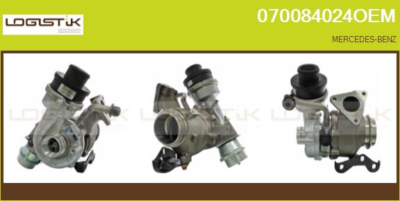 Turbocompresseur, suralimentation LGK 070084024OEM