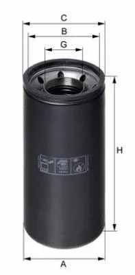 Filtre à huile UNIFLUX FILTERS XO157