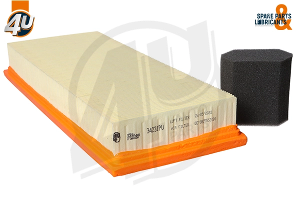 Filtre à air 4U Autoparts 34231PU