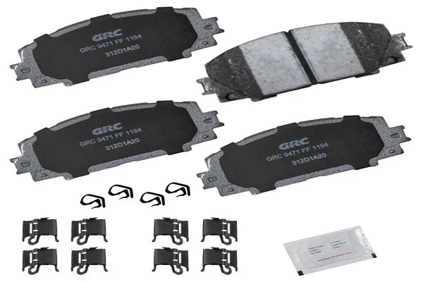 Kit de plaquettes de frein, frein à disque GRC Prime GPRD1184