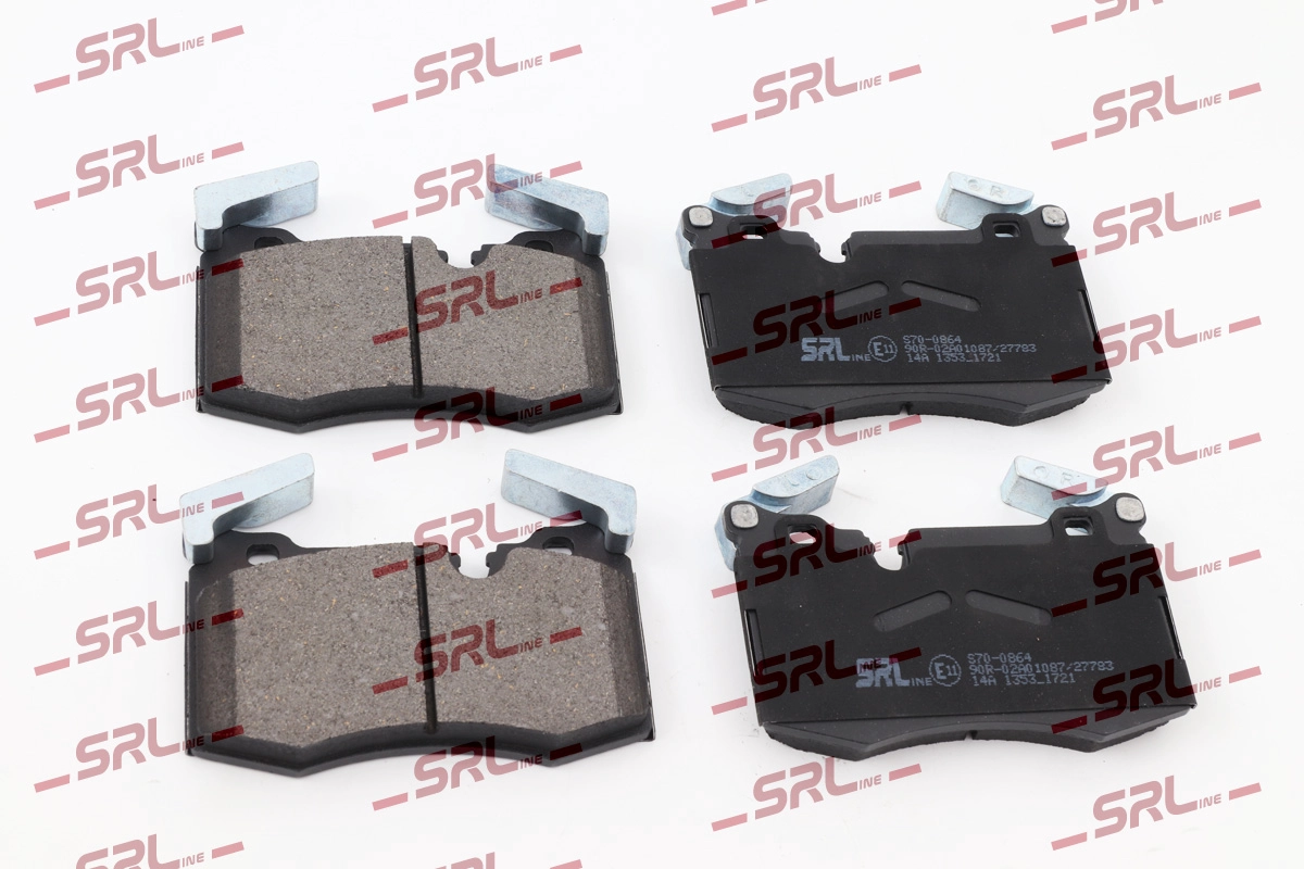 Kit de plaquettes de frein, frein à disque SRLine S70-0864