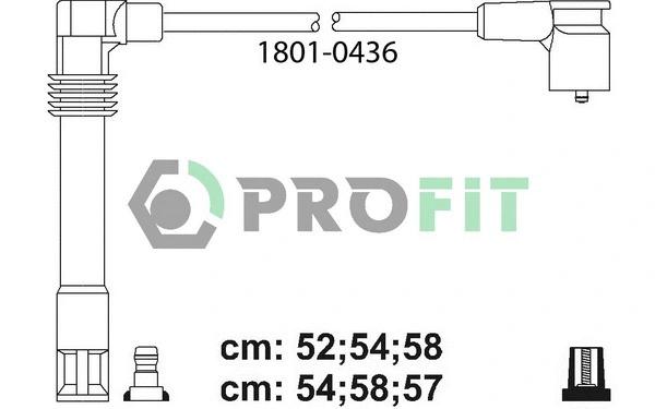 Kit de câbles d'allumage PROFIT 1801-0436