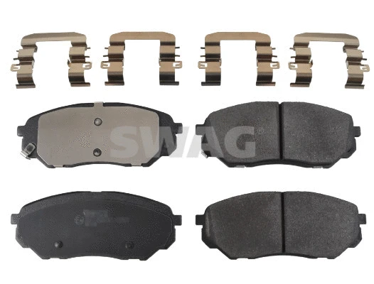 Kit de plaquettes de frein, frein à disque SWAG 33 10 6316
