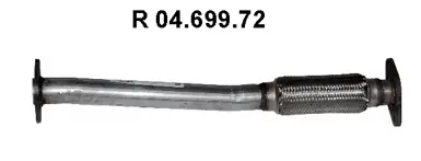 Tuyau d'échappement EBERSPÄCHER 04.699.72