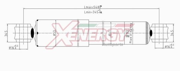 Amortisseur AP XENERGY X422344