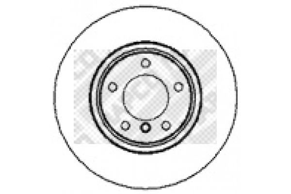 Disque de frein MAPCO 15650