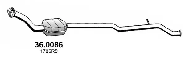 Catalyseur ASSO 36.0086