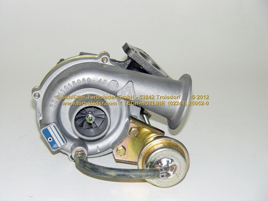 Turbocompresseur, suralimentation SCHLÜTTER TURBOLADER 172-02810