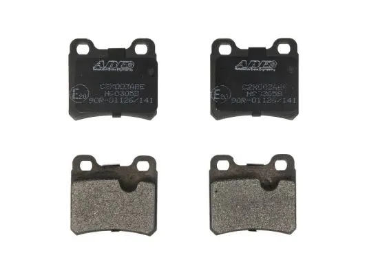 Kit de plaquettes de frein, frein à disque ABE C2X003ABE
