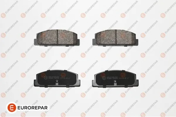 Kit de plaquettes de frein, frein à disque EUROREPAR 1623065480