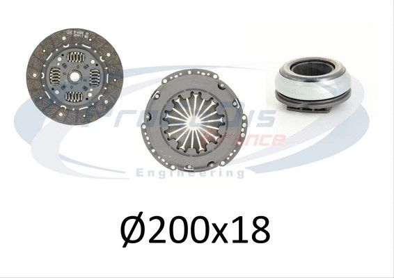Kit d'embrayage PROCODIS FRANCE KTE082