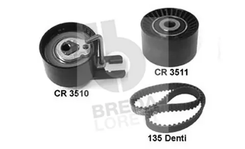 Kit de courroie crantée BREDA LORETT KCD0574