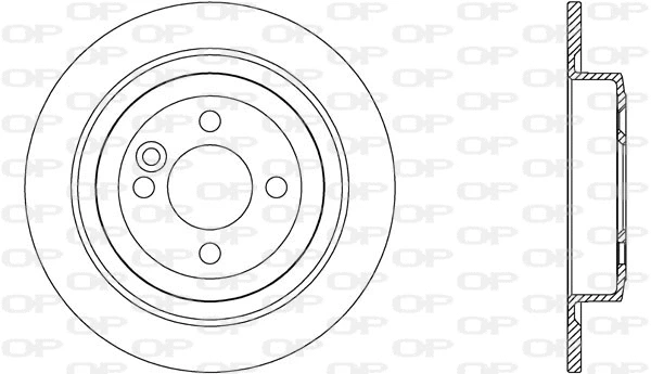 Disque de frein OPEN PARTS BDR2613.10