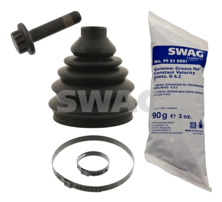 Jeu de joints-soufflets, arbre de commande SWAG 30 94 9070