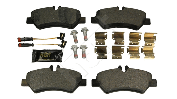 Kit de plaquettes de frein, frein à disque HART 249 003