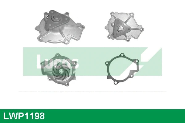 Pompe à eau, refroidissement du moteur LUCAS LWP1198