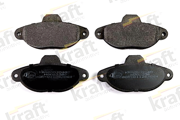 Kit de plaquettes de frein, frein à disque KRAFT AUTOMOTIVE 6003040