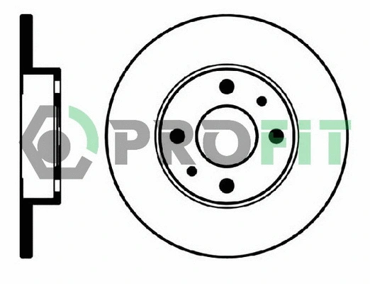 Disque de frein PROFIT 5010-0140