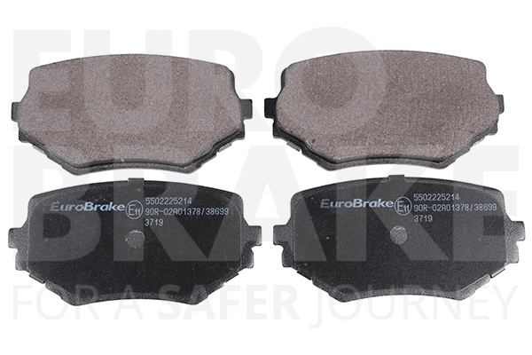 Kit de plaquettes de frein, frein à disque EUROBRAKE 5502225214