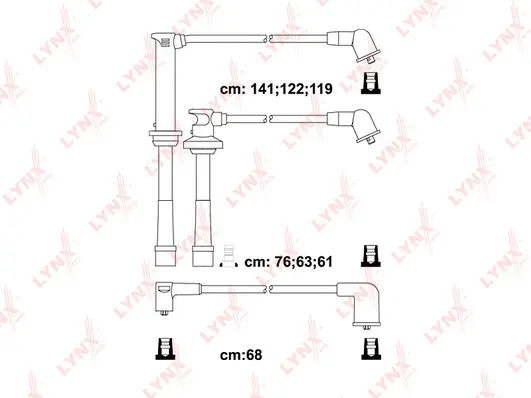 Kit de câbles d'allumage LYNXAUTO SPC5112
