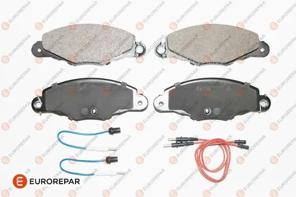 Kit de plaquettes de frein, frein à disque EUROREPAR 1617280380