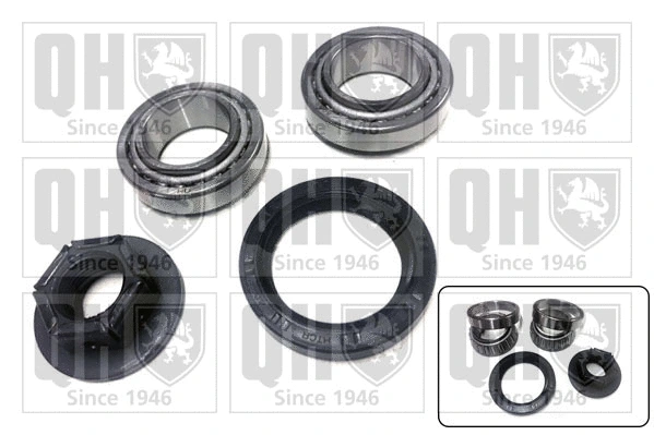 Kit de roulements de roue QUINTON HAZELL QWB1082