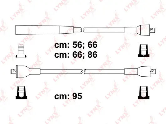Kit de câbles d'allumage LYNXAUTO SPC7820