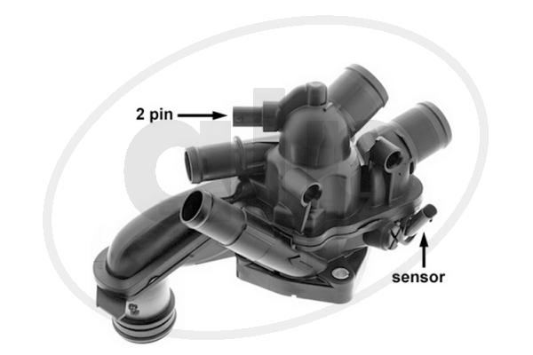 Boîtier du thermostat alp ALP-007418