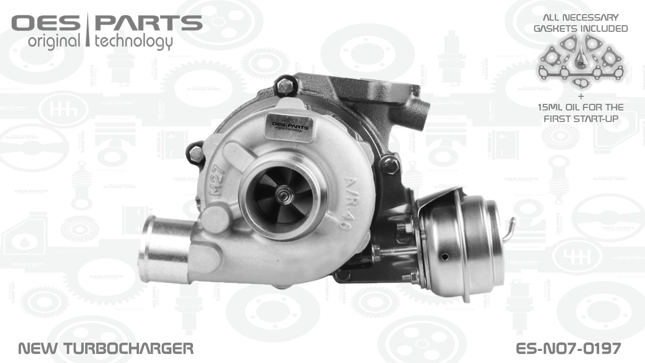 Turbocompresseur, suralimentation OES PARTS ES-N07-0197