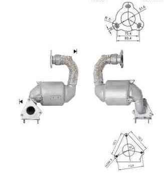 Catalyseur VEGAZ GmbH RK-321