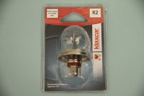 Ampoule, projecteur principal KLAXCAR FRANCE 86250x