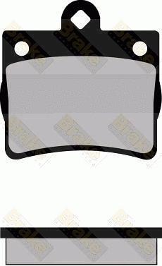 Kit de plaquettes de frein, frein à disque Brake ENGINEERING PA1184