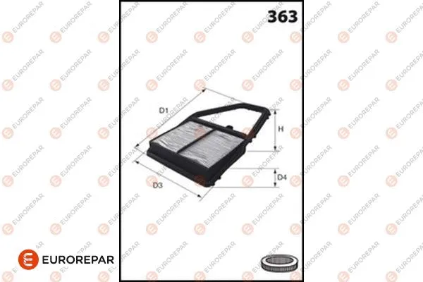 Filtre à air EUROREPAR 1682259680