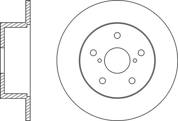 Disque de frein FIT FR0615