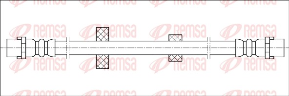 Flexible de frein REMSA G1900.42