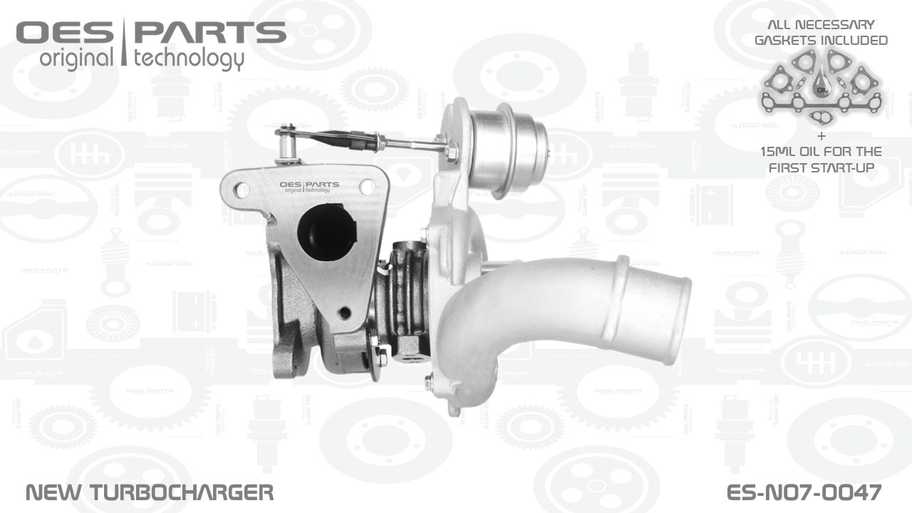 Turbocompresseur, suralimentation OES PARTS ES-N07-0047